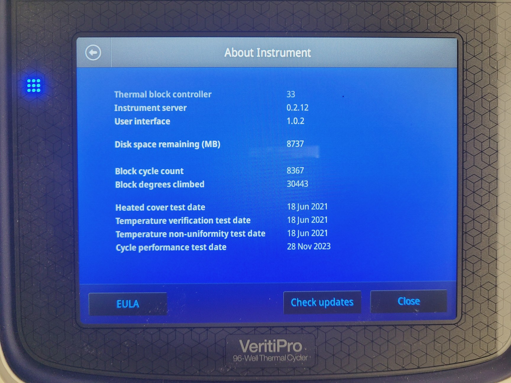 Image of Applied Biosystems VeritiPro 96-Well Thermal Cycler Model 7394