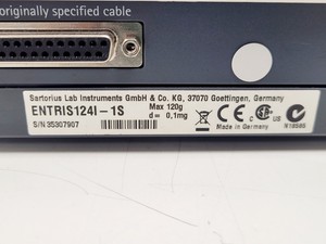 Thumbnail image of Sartorius ENTRIS124I-1S 4dp Balance Lab