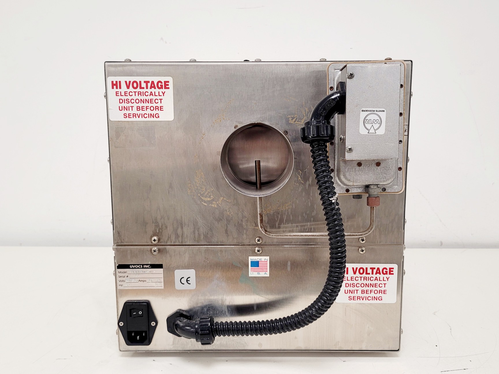 Image of UVOCS Inc UV Ozone Cleaning Systems Fume Extract T10x10/OES/E