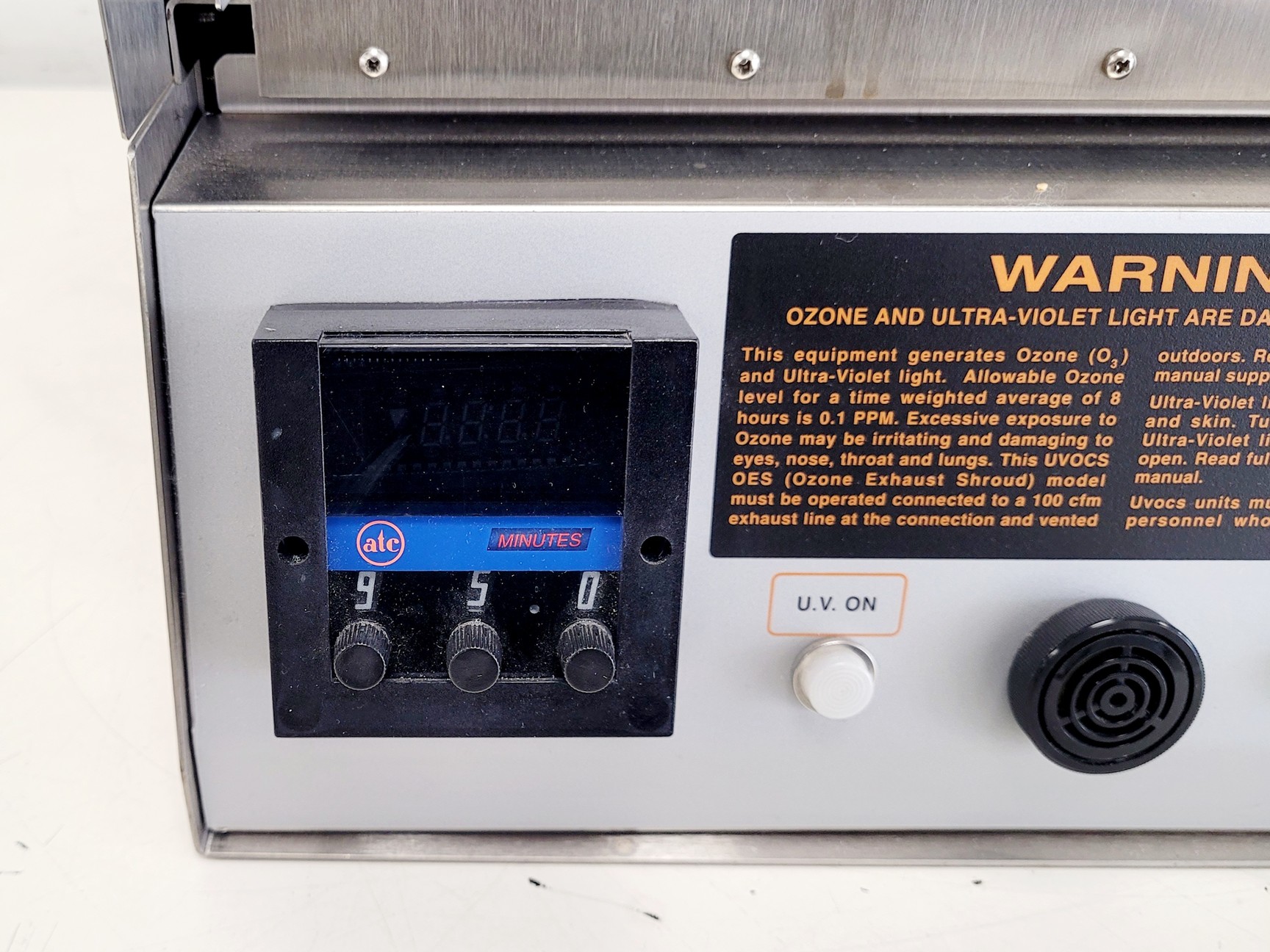 Image of UVOCS Inc T10x10/OES/E UV Ozone Cleaning Systems Fume Extract