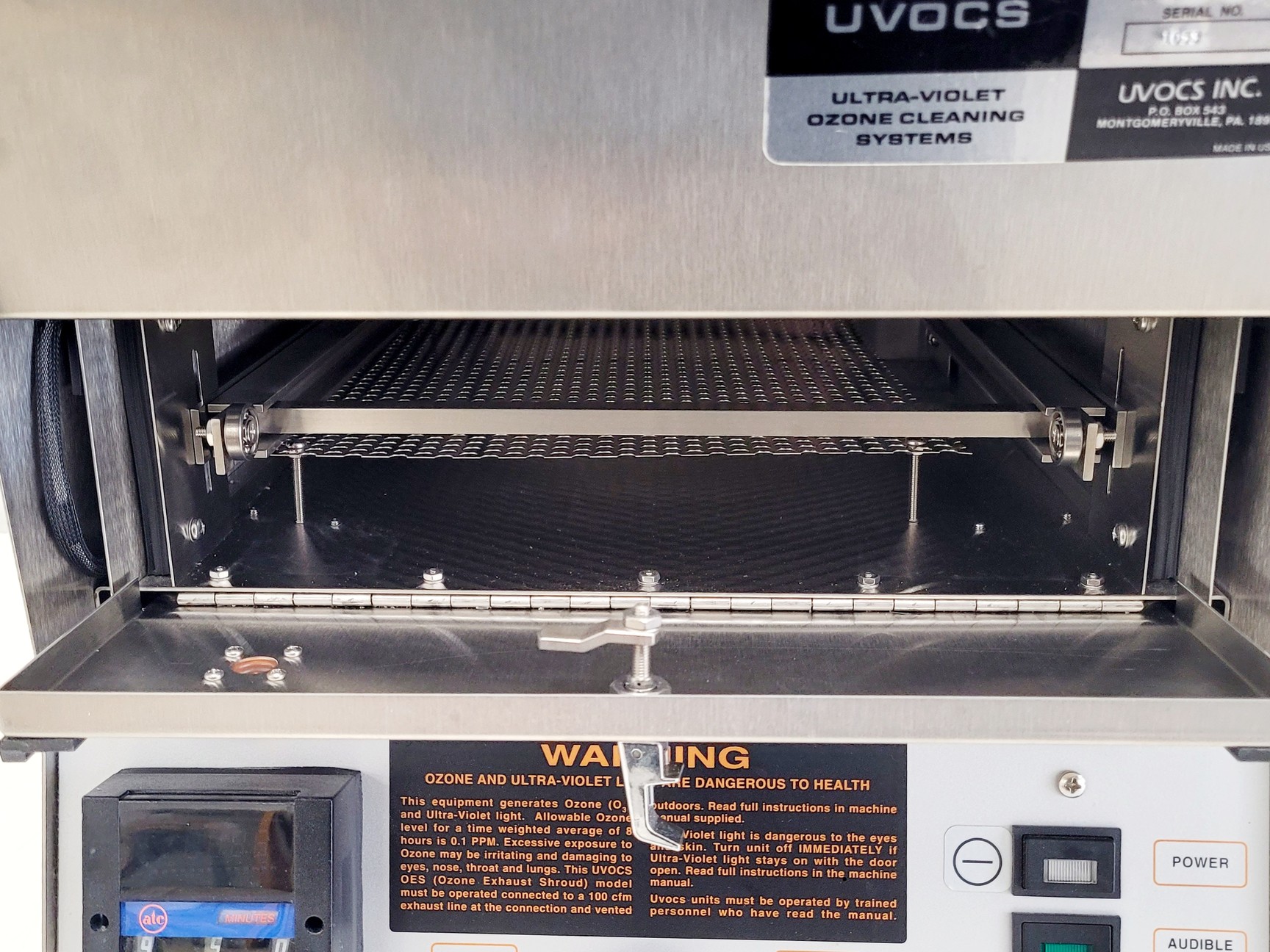 Image of UVOCS Inc T10x10/OES/E UV Ozone Cleaning Systems Fume Extract