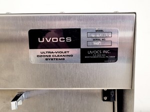 Thumbnail image of UVOCS Inc T10x10/OES/E UV Ozone Cleaning Systems Fume Extract