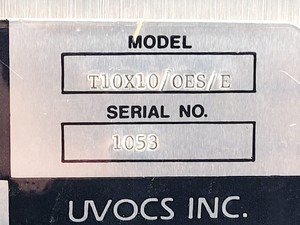 Thumbnail image of UVOCS Inc T10x10/OES/E UV Ozone Cleaning Systems Fume Extract