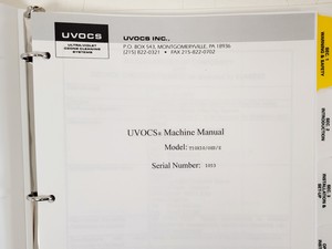 Thumbnail image of UVOCS Inc T10x10/OES/E UV Ozone Cleaning Systems Fume Extract