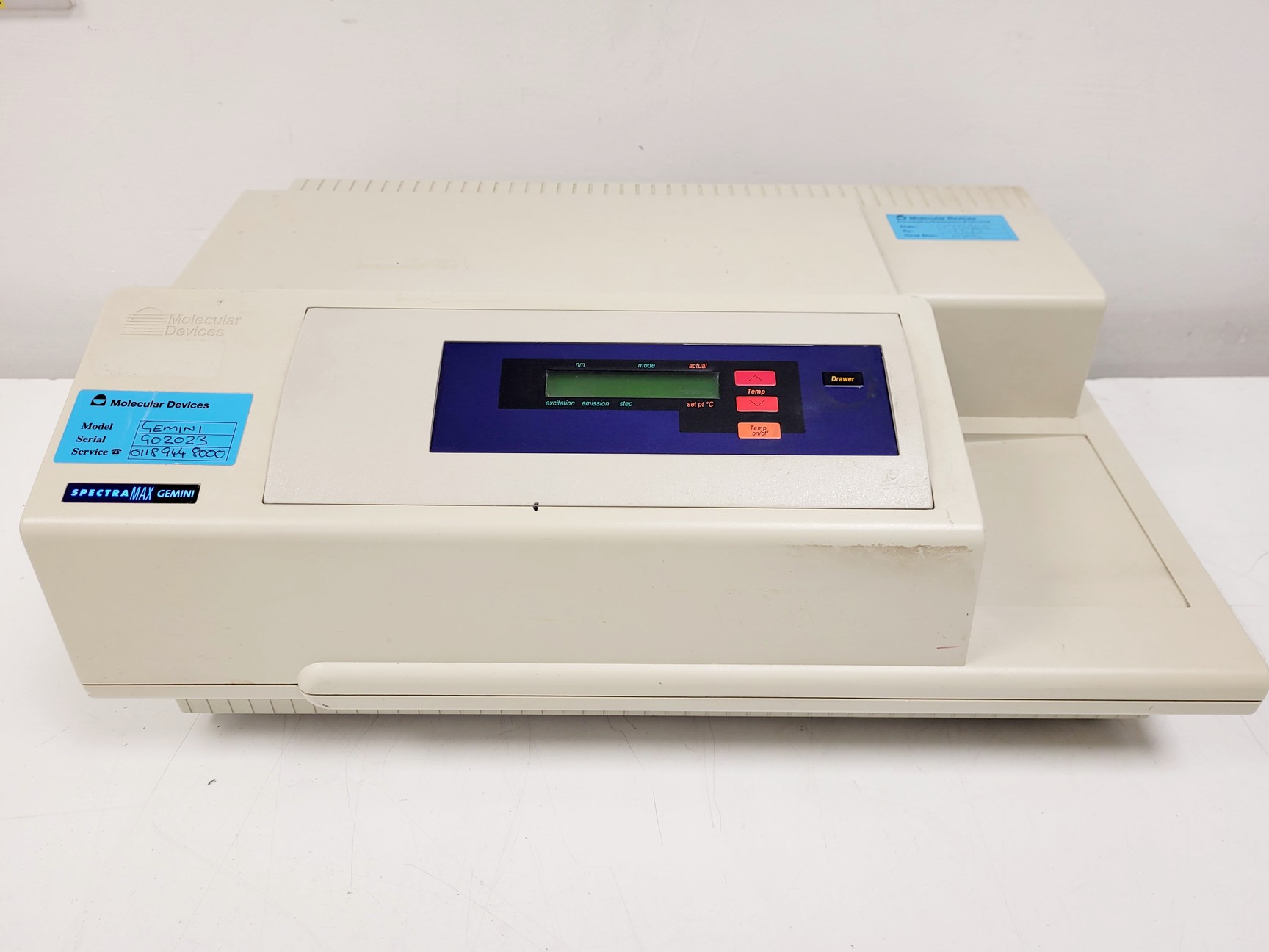 Image of Molecular Devices SpectraMAX Gemini Microplate Spectrophotometer w/ PC