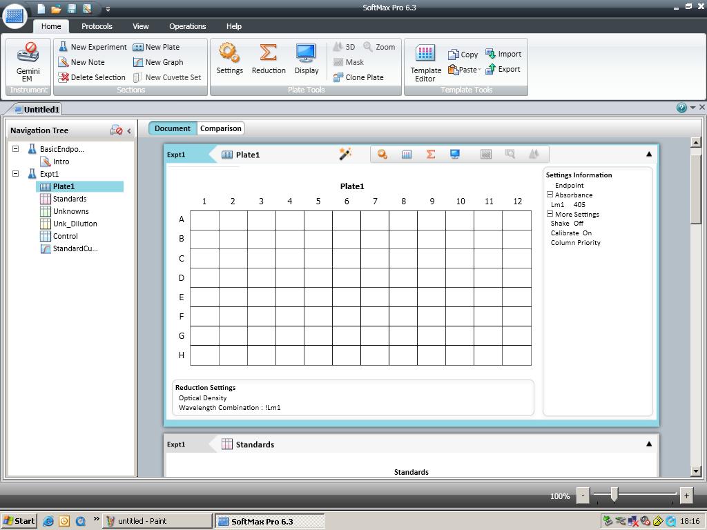 Image of Molecular Devices SpectraMAX Gemini Microplate Spectrophotometer w/ PC