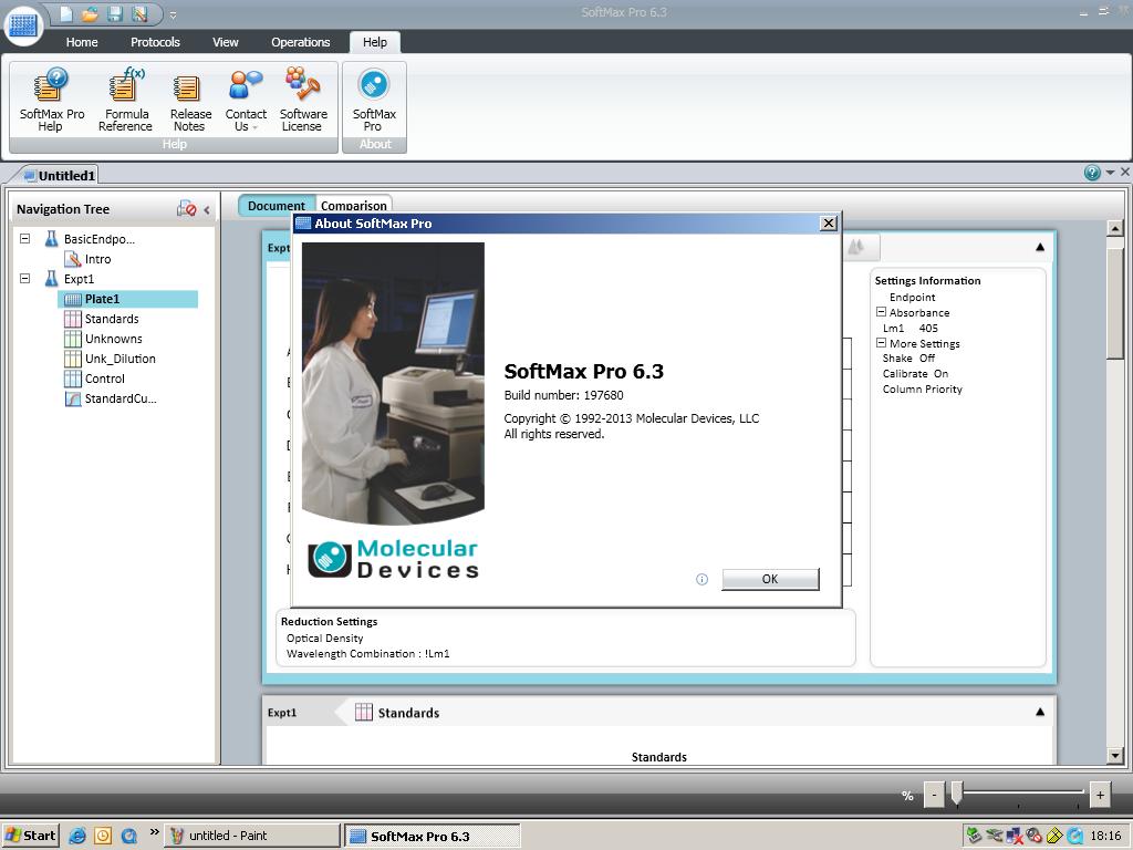 Image of Molecular Devices SpectraMAX Gemini Microplate Spectrophotometer w/ PC