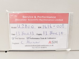 Thumbnail image of Hitachi U-2800 UV/VIS Spectrophotometer Lab