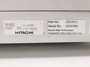Thumbnail image of Hitachi U-2800 UV/VIS Spectrophotometer Lab