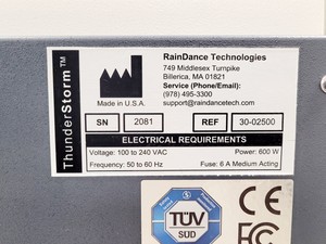 Thumbnail image of RainDance Technologies ThunderStorm Sequencing System NGS Lab