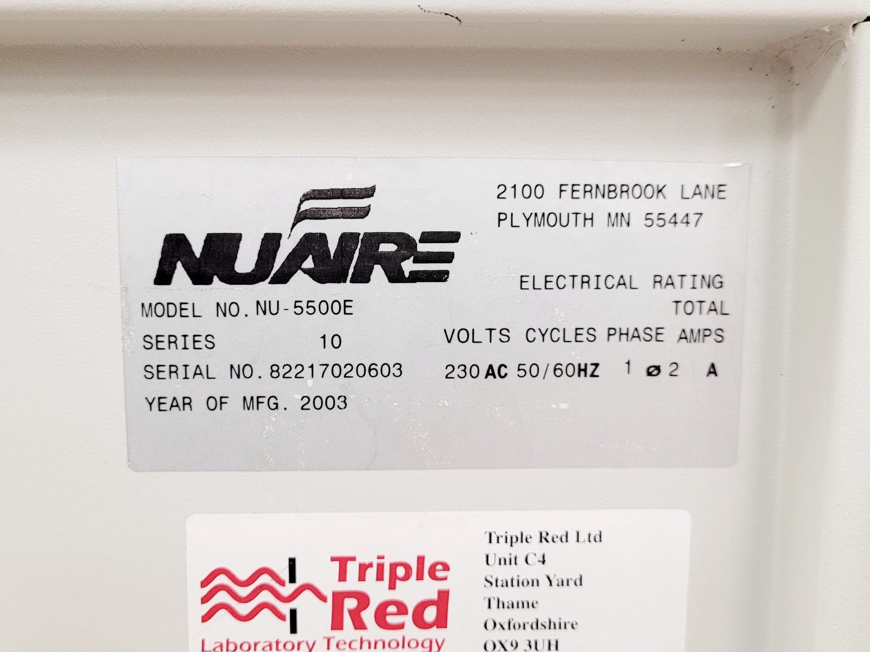 Image of Nuaire DH Autoflow 5500E CO2 Air-Jacketed Incubator