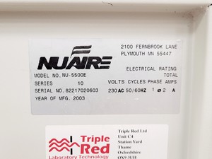 Thumbnail image of Nuaire DH Autoflow 5500E CO2 Air-Jacketed Incubator