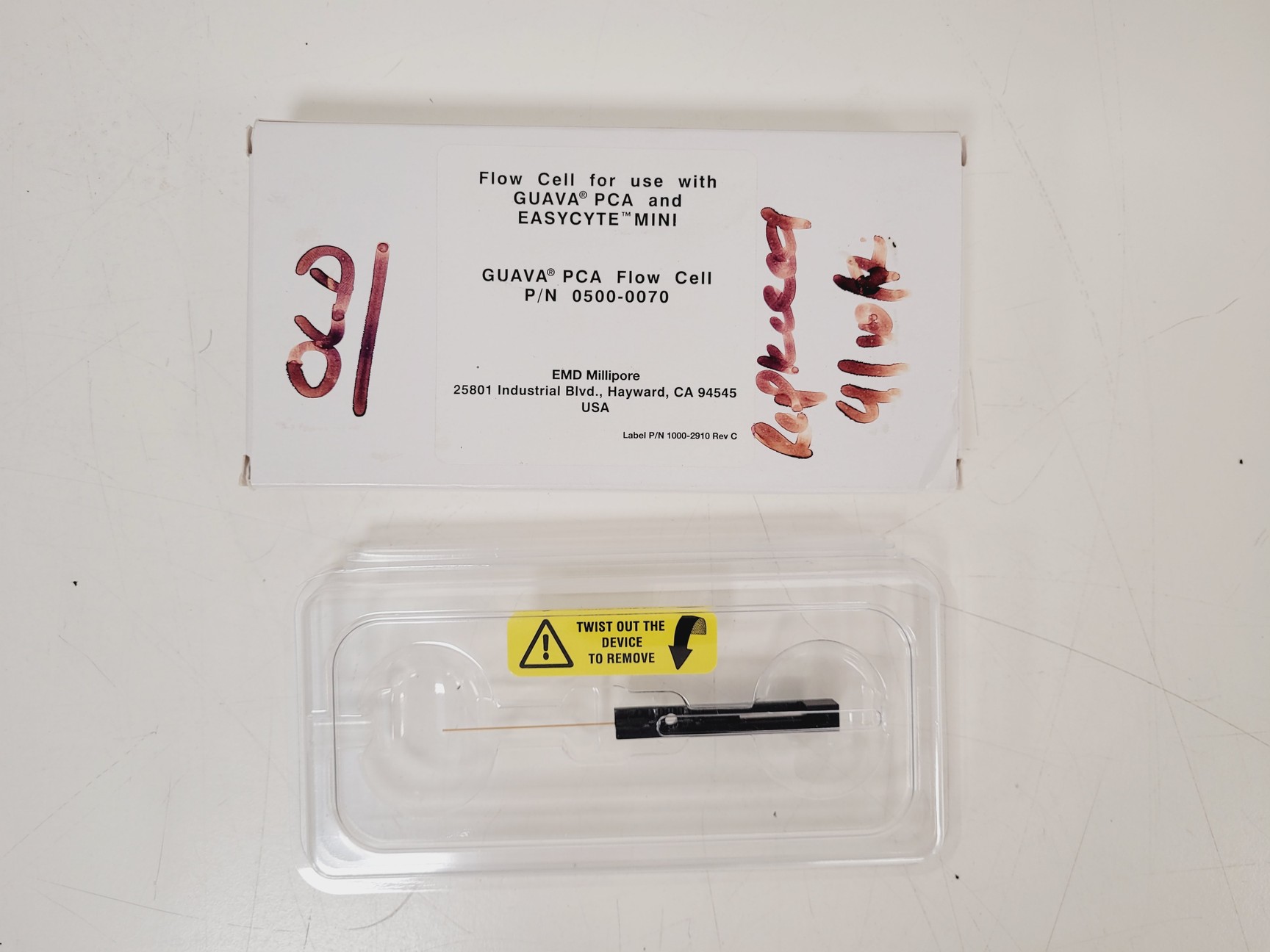 Image of Guava Technologies EasyCyte Mini System Flow Cytometer Lab
