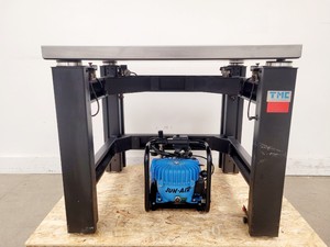 Image of TMC Anti-Vibration Table Model 63-530 w/ Jun-air 3-4 Air Compressor