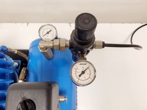 Thumbnail image of TMC Anti-Vibration Table Model 63-530 w/ Jun-air 3-4 Air Compressor