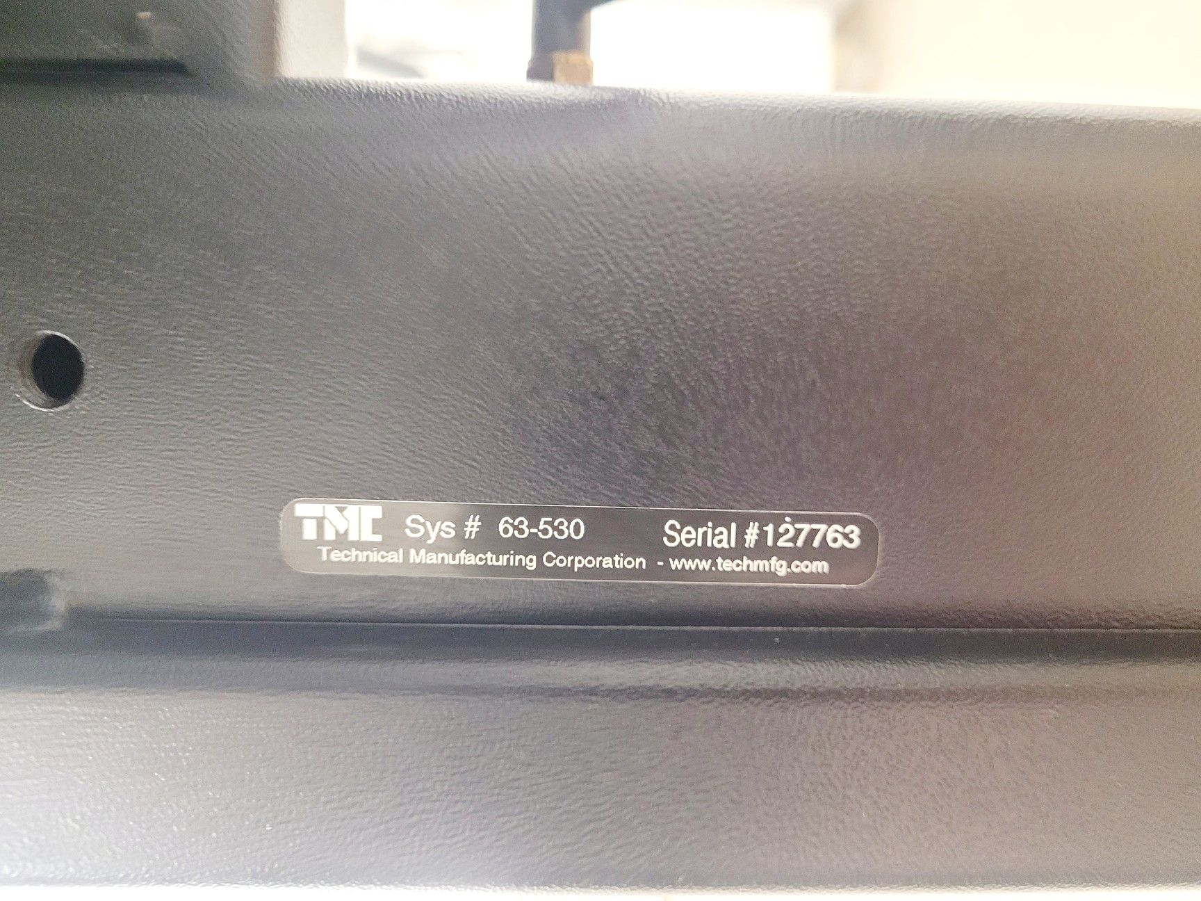 Image of TMC Anti-Vibration Table Model 63-530 w/ Jun-air 3-4 Air Compressor