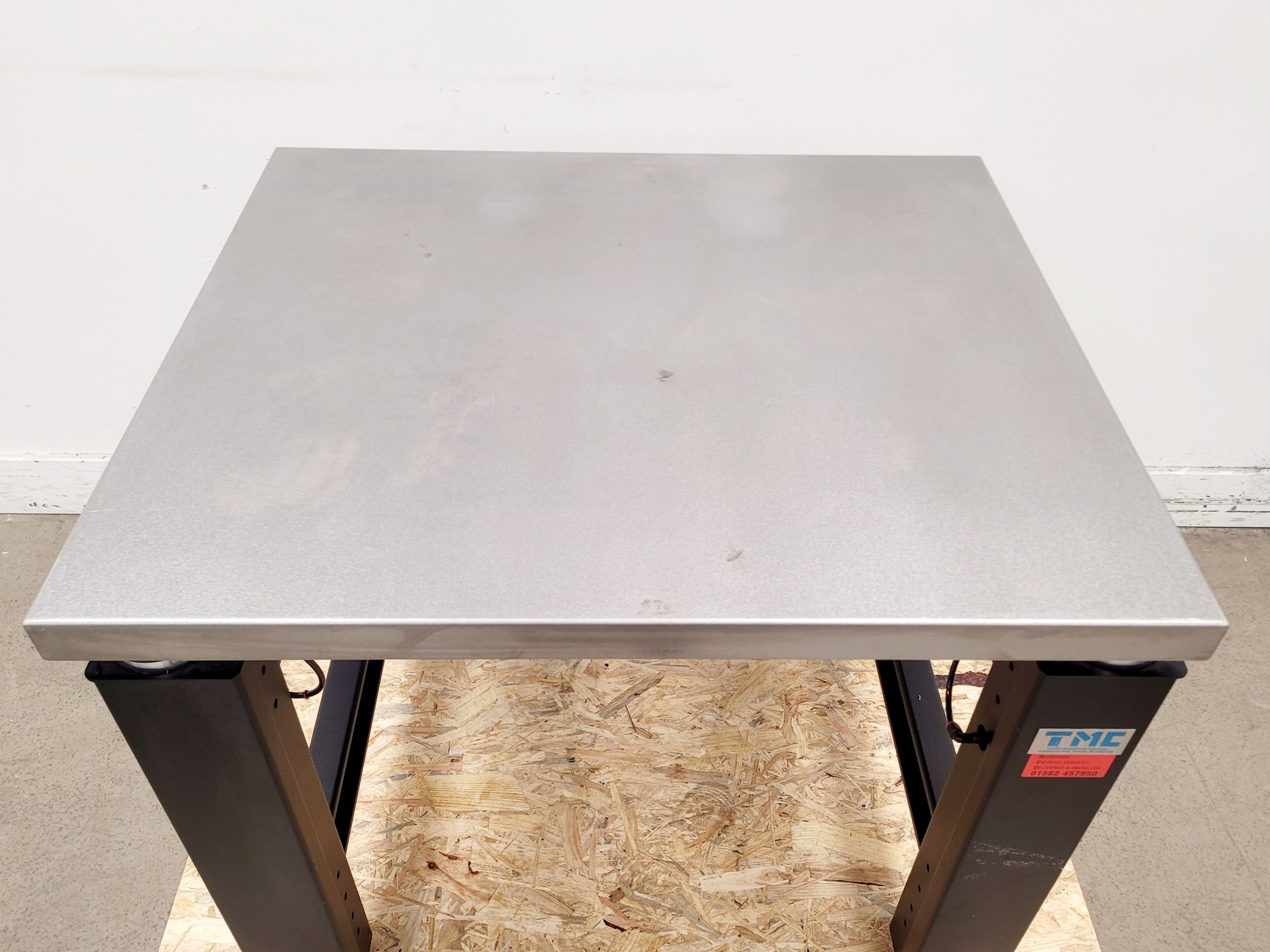 Image of TMC Anti-Vibration Table Model 63-530 w/ Jun-air 3-4 Air Compressor