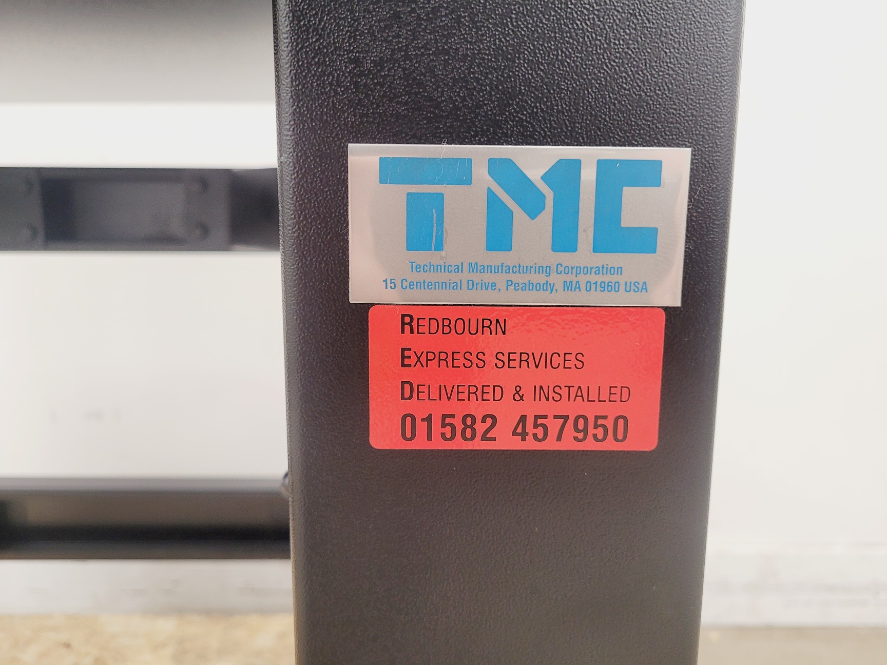 Image of TMC Anti-Vibration Table Model 63-530 w/ Jun-air 3-4 Air Compressor