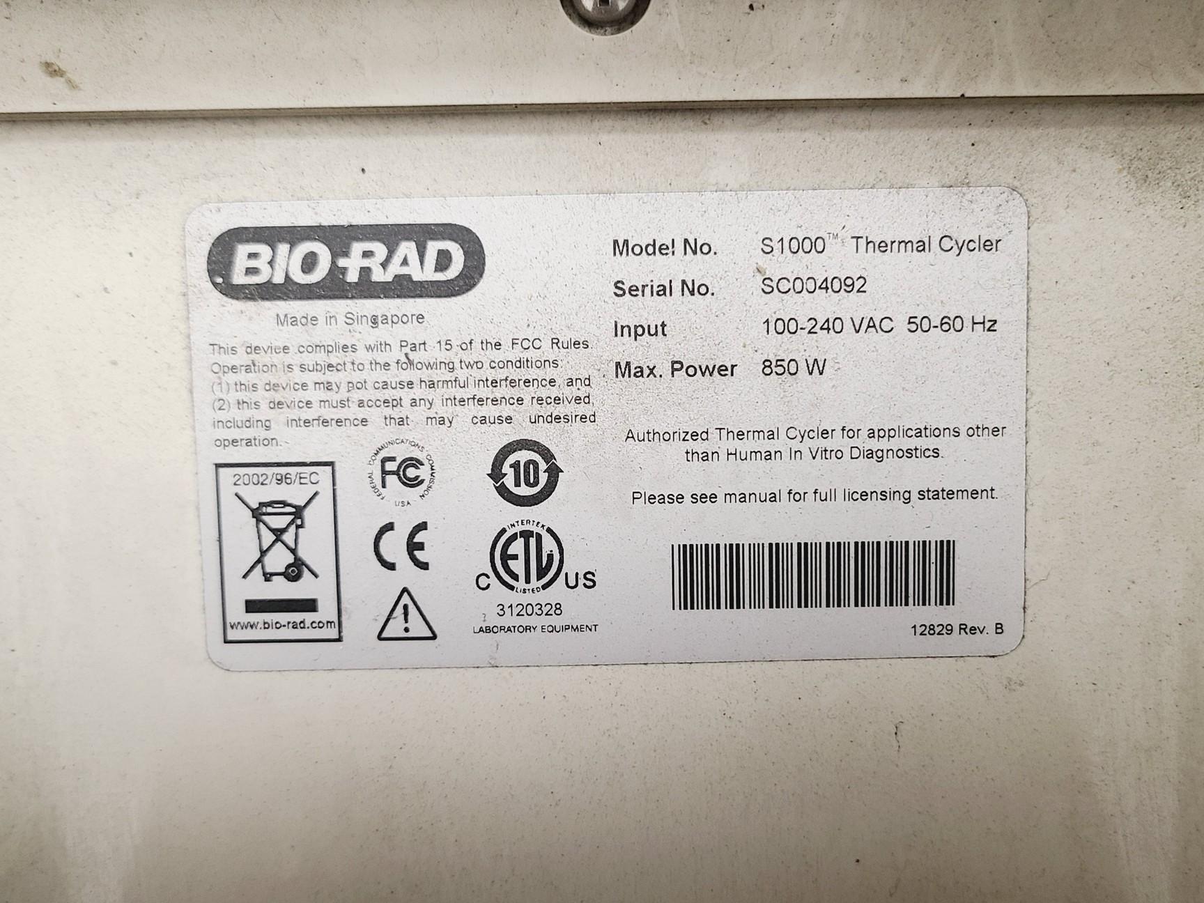 Image of BIO-RAD S1000 Thermal Cycler