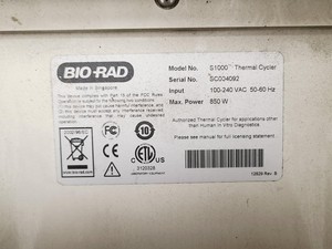 Thumbnail image of BIO-RAD S1000 Thermal Cycler