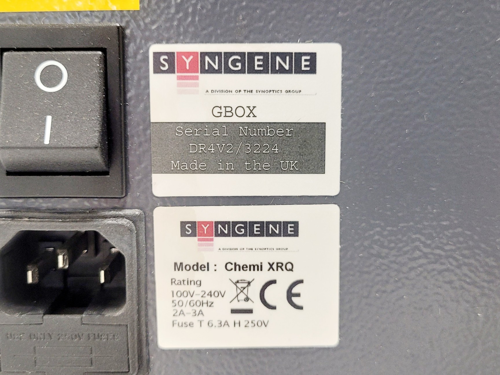 Image of Syngene G:BOX Model Chemi XRQ Imaging System