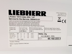 Thumbnail image of Liebherr Mediline LKUexv 1610 Under Counter Refrigerator