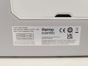 Thumbnail image of Thermo Scientific NanoDrop Lite Plus Spectrophotometer (2022) Lab