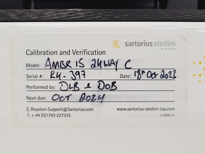 Thumbnail image of Sartorius Stedim Biotech Ambr 15 24 way C Bio-Reactor w/ Analysis Module Lab
