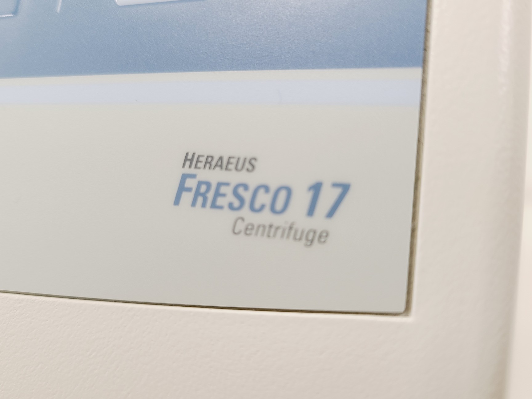 Image of Thermo Scientific Heraeus Fresco 17 Centrifuge w/ 75003410 Rotor 14800RPM