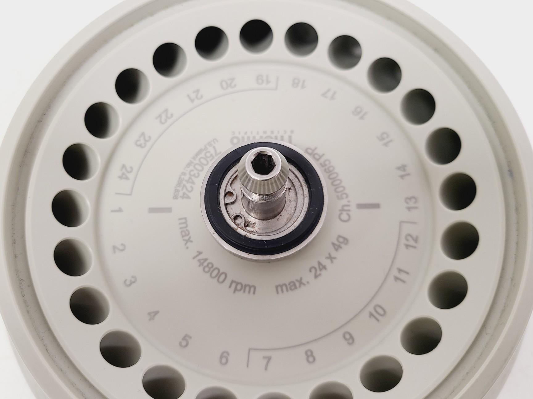 Image of Thermo Scientific Heraeus Fresco 17 Centrifuge w/ 75003410 Rotor 14800RPM