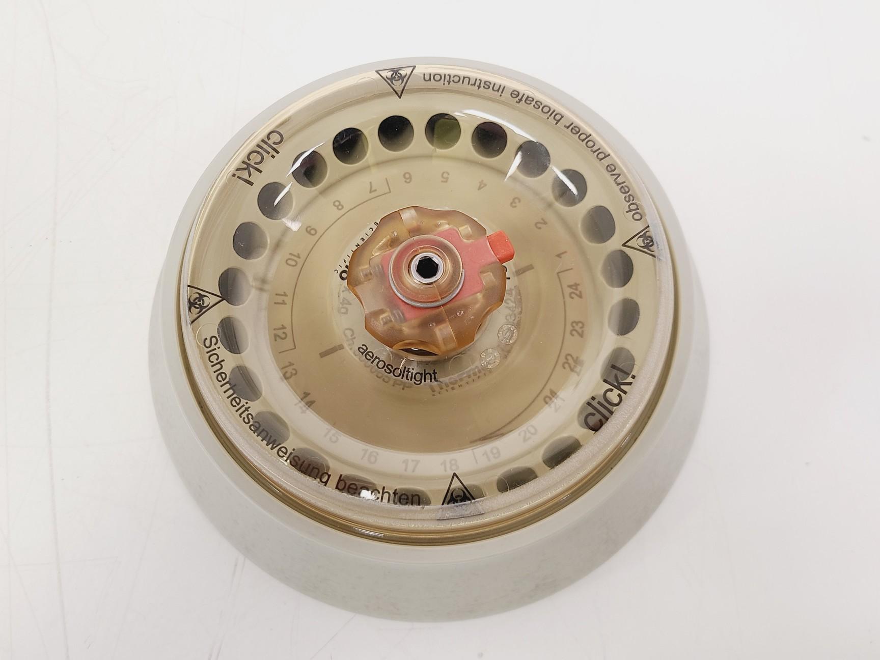 Image of Thermo Scientific Heraeus Fresco 17 Centrifuge w/ 75003410 Rotor 14800RPM