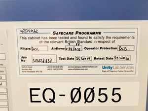Thumbnail image of Thermo Scientific Safe 2020 1.2 Safety Cabinet w/ Stand Lab