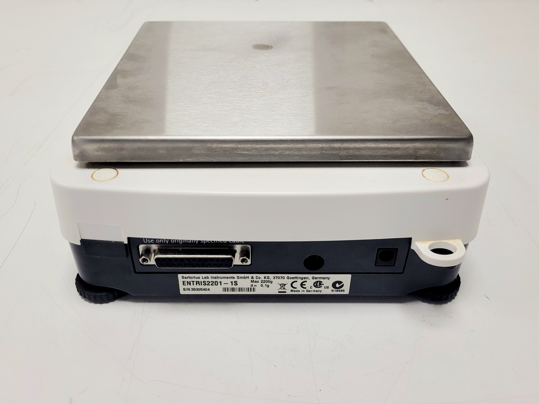 Image of Sartorius Entris Model 2201-1S 1dp Balance Lab