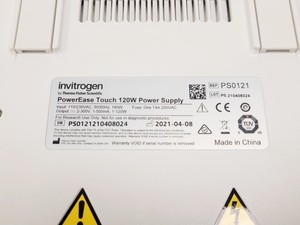 Thumbnail image of Invitrogen PowerEase Touch 120W Power Supply Electrophoresis (2021) Lab