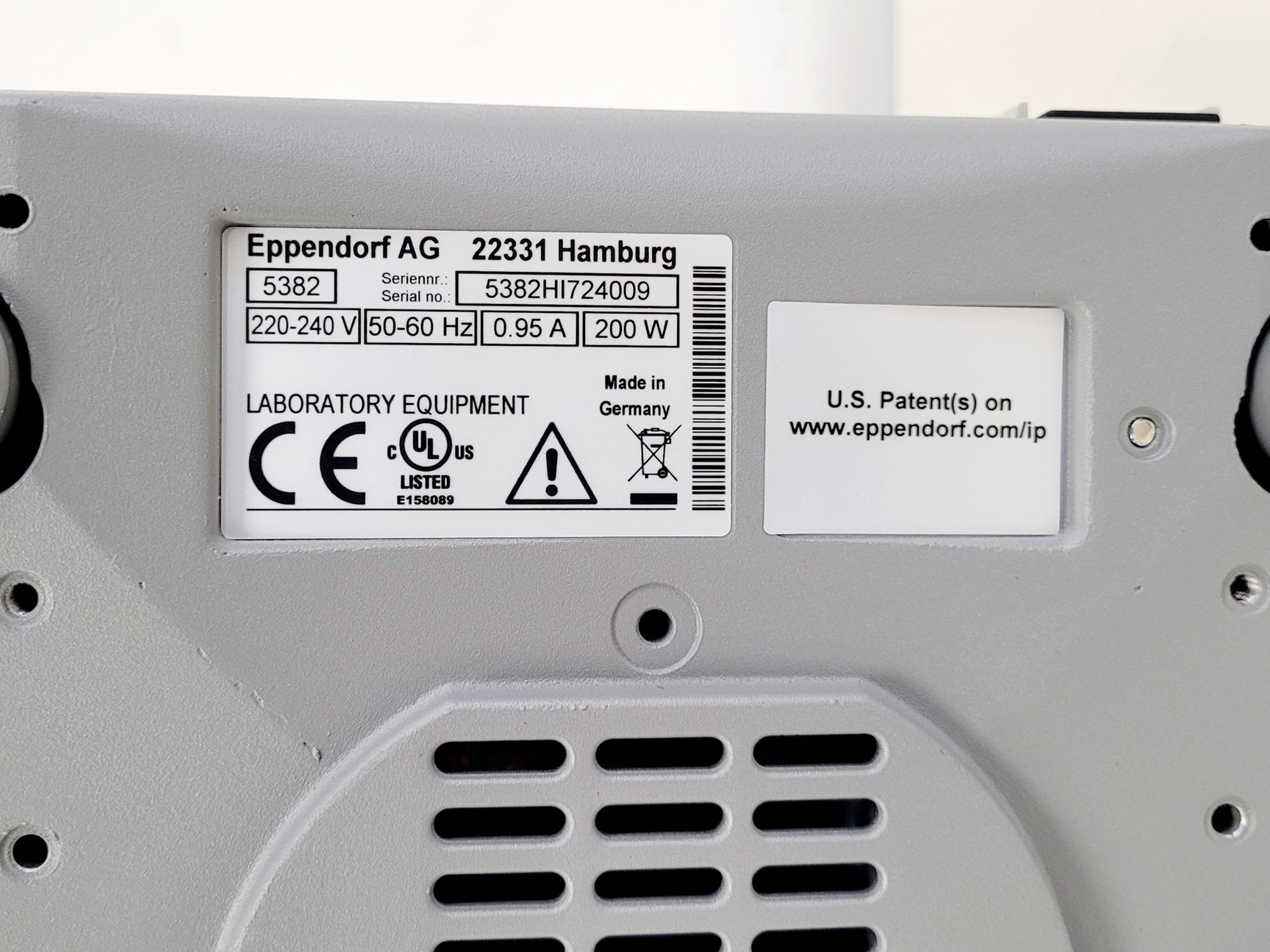 Image of Eppendorf ThermoMixer C Model 5382 Lab