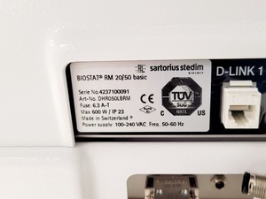 Thumbnail image of Sartorius Stedim Biotech BIOSTAT RM 50 Basic 