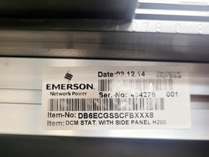 Thumbnail image of Emerson Network Power CoolDoor Server Rack P/N: DCD35A6E30A001