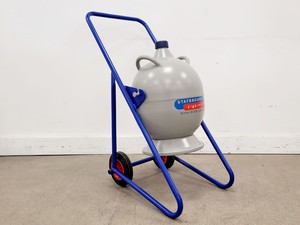 Image of Statebourne Cryolab 25 Portable Liquid Nitrogen Tank w/ Trolley 