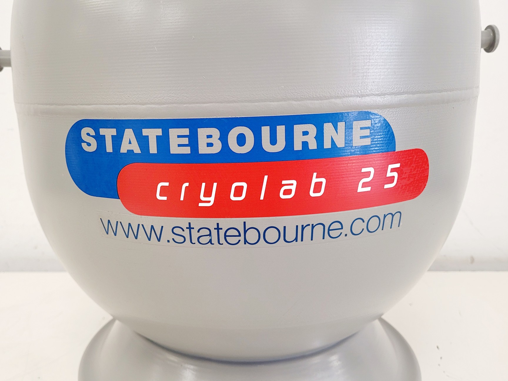 Image of Statebourne Cryolab 25 Portable Liquid Nitrogen Tank w/ Trolley 