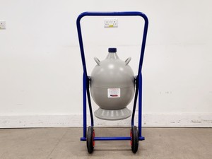 Thumbnail image of Statebourne Cryolab 25 Portable Liquid Nitrogen Tank w/ Trolley 