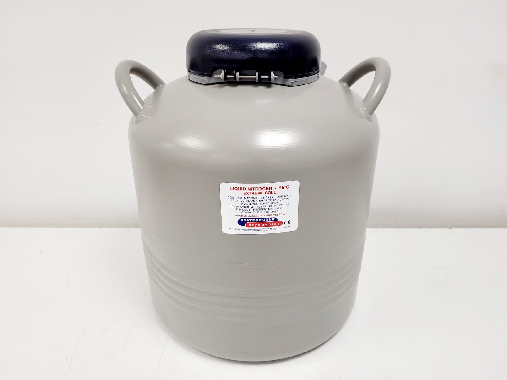 Image of Statebourne Bio 12 Liquid Nitrogen Dewar 12L
