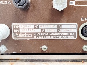 Thumbnail image of Julabo F20 Recirculating Water Bath w/ VL Head Unit Lab