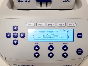 Thumbnail image of Eppendorf ThermoMixer C Thermal Cycler w/ Microplate Block Lab