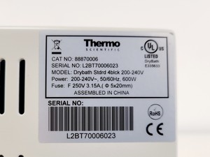 Thumbnail image of Thermo Scientific Digital Drybath Standard 4-Block Lab