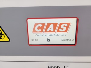 Thumbnail image of CAS BioMAT 2 1500 Class II Microbiological Safety Cabinet w/ Stand Lab