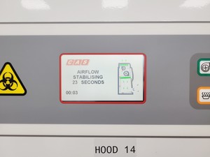 Thumbnail image of CAS BioMAT 2 1500 Class II Microbiological Safety Cabinet w/ Stand Lab