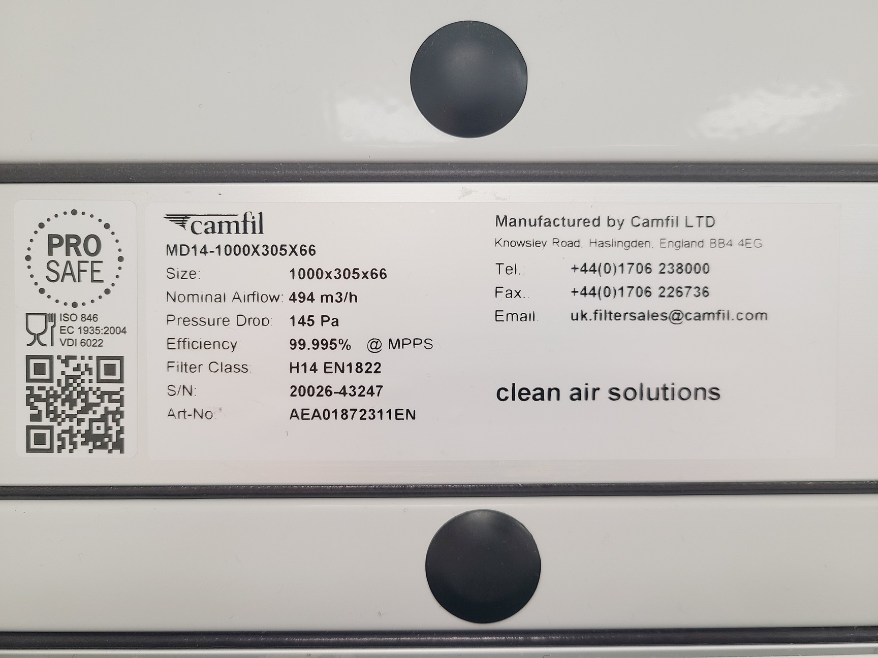 Image of CAS BioMAT 2 1500 Class II Microbiological Safety Cabinet w/ Stand