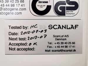 Thumbnail image of Scanlaf Mars 1200 Class II Biological Safety Cabinet w/ Stand Lab