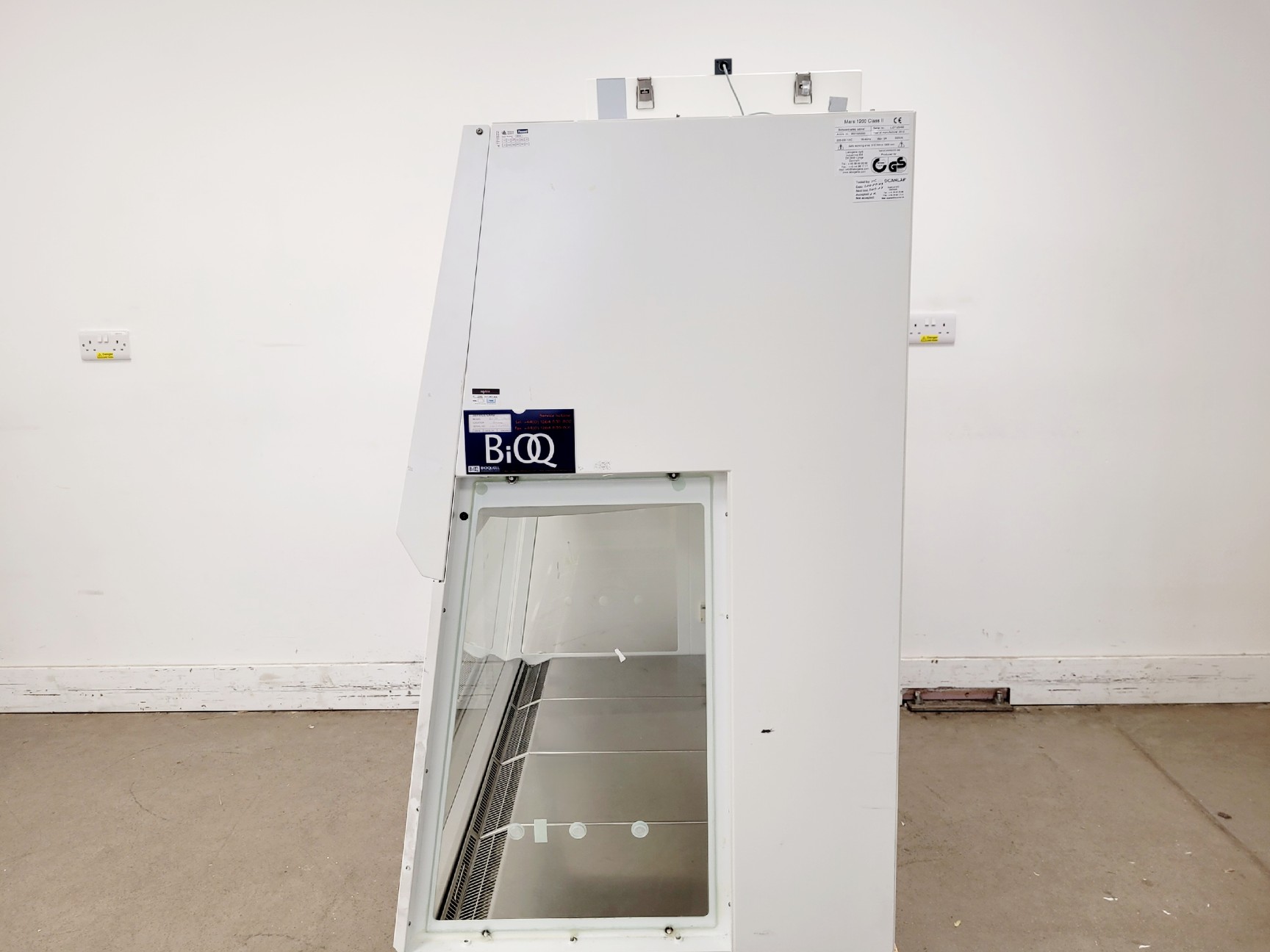 Image of Scanlaf Mars 1200 Class II Biological Safety Cabinet w/ Stand Lab