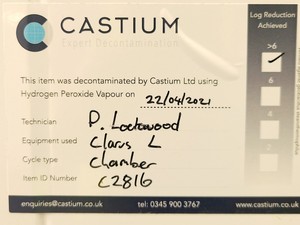 Thumbnail image of CAS BioMAT 2 1800 Class II Microbiological Safety Cabinet Lab